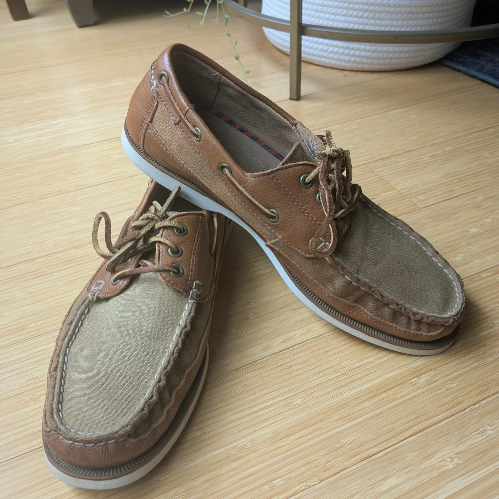 Ralph Lauren Polo Bienne Canoe Boat Shoes - 11.5 D